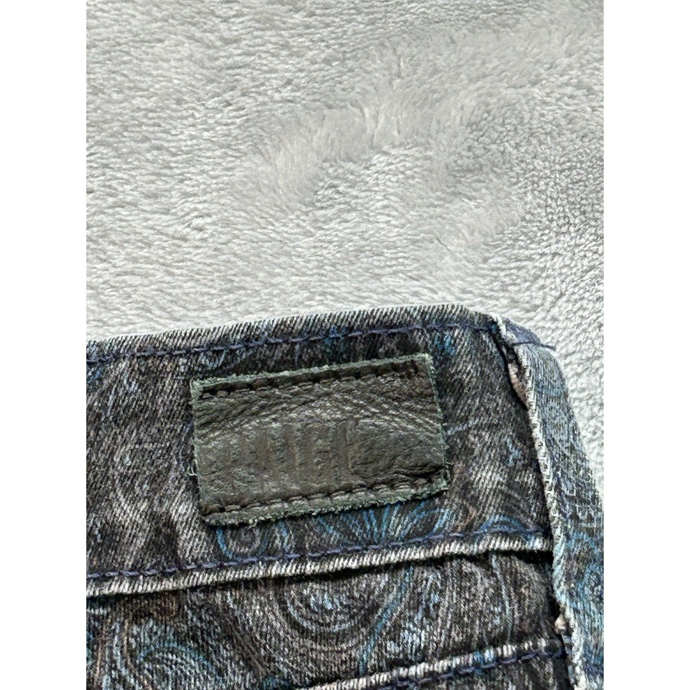 Paige Verdugo Ultra Skinny Jeans Womens Sz 29 Blue Paisley Stretch Beach Walking - Picture 5 of 12